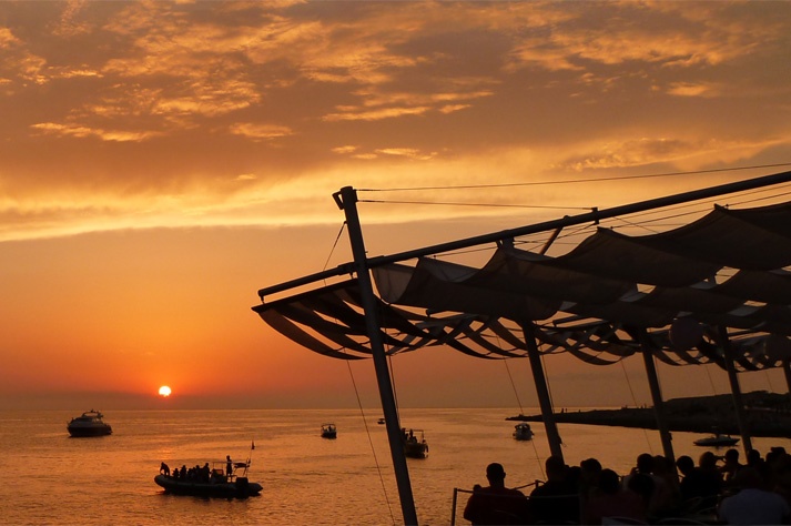 Sunset from Cafe del Mar