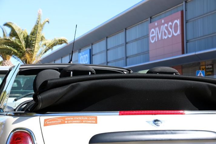 Moto Luis Rent a Car Ibiza delivery airport