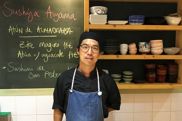 best japanese restaurants in Ibiza sushiya Aoyama Ibiza rent a car