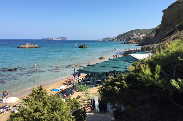 Ibiza beaches rent a scooter hire Ibiza car