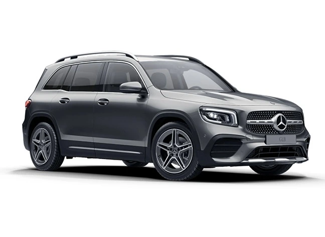 Mercedes Glb 200 car hire at Moto Luis Ibiza