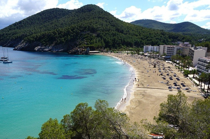 Beach in Ibiza
