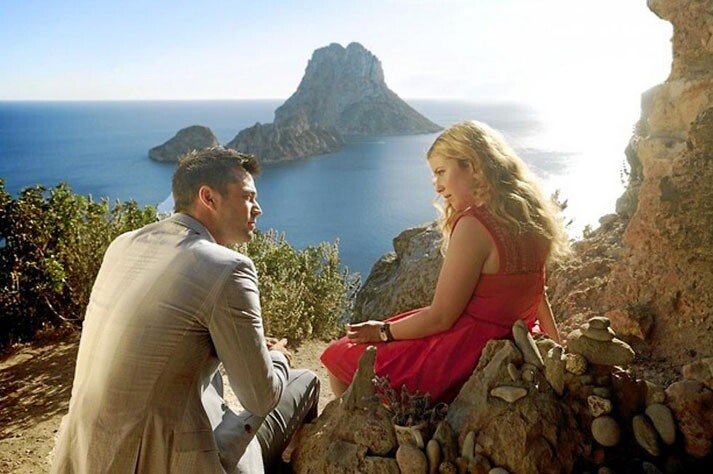 Route verliefd op Ibiza locations — Moto Luis Ibiza