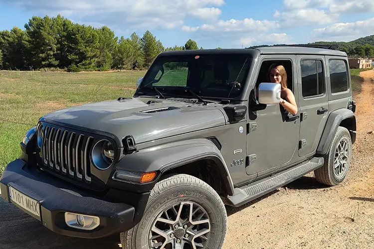 Car Rental in Ibiza jeep
